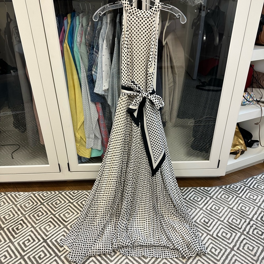 Silk Zimmermann Polka Dotted Dress